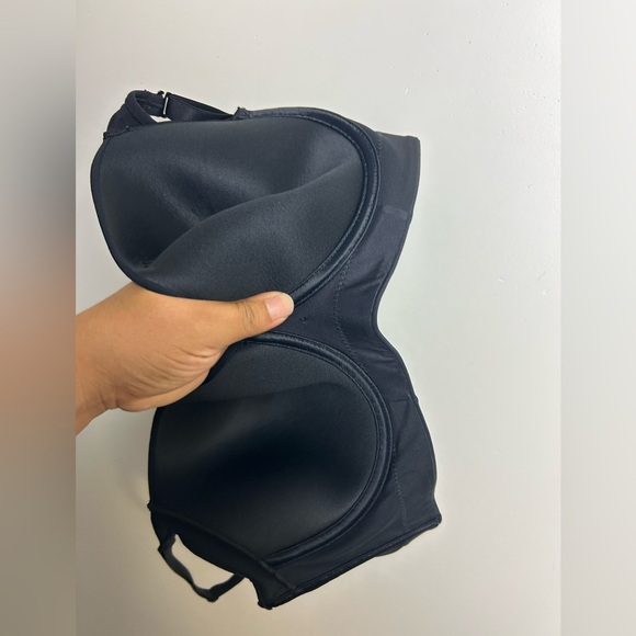 Leonida Bra Black Women Comfortable Underwired Plus Size 40 lightweight - Picture 11 of 12